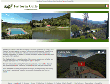 Tablet Screenshot of fattoriadicelle.com
